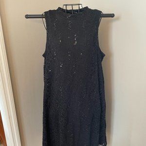 Dress Women's Black Sequence Marina Size 16